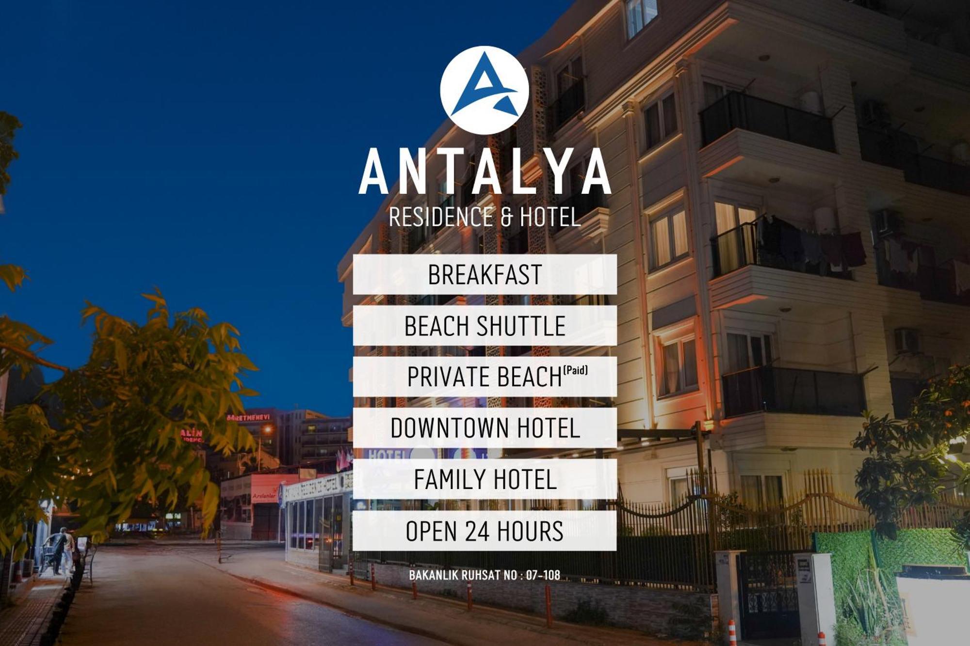 Antalya Residence Hotel Ngoại thất bức ảnh